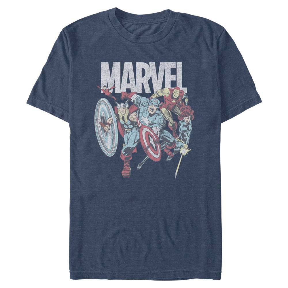 Marvel The Lineup - T-Shirt / Mens / S