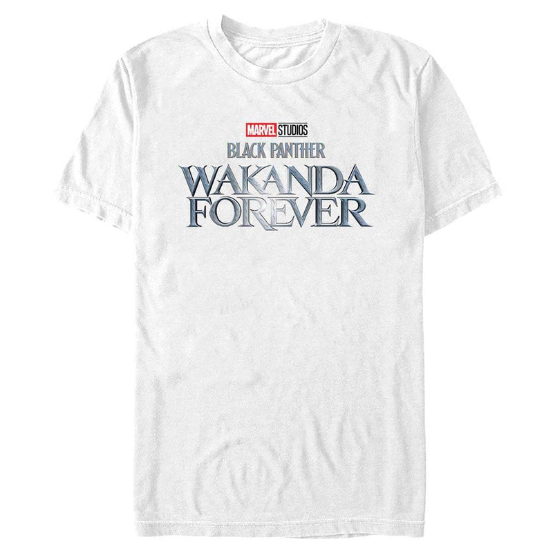 Men's Marvel Black Panther Wakanda Forever Wakanda Forever Metal T-Shirt - Geek Store